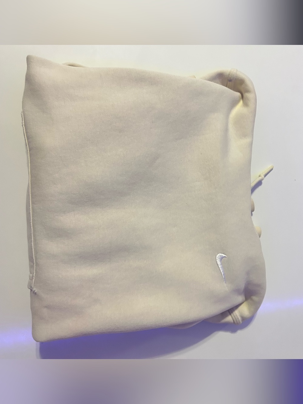 Nike Cream Beige Swoosh Pouch